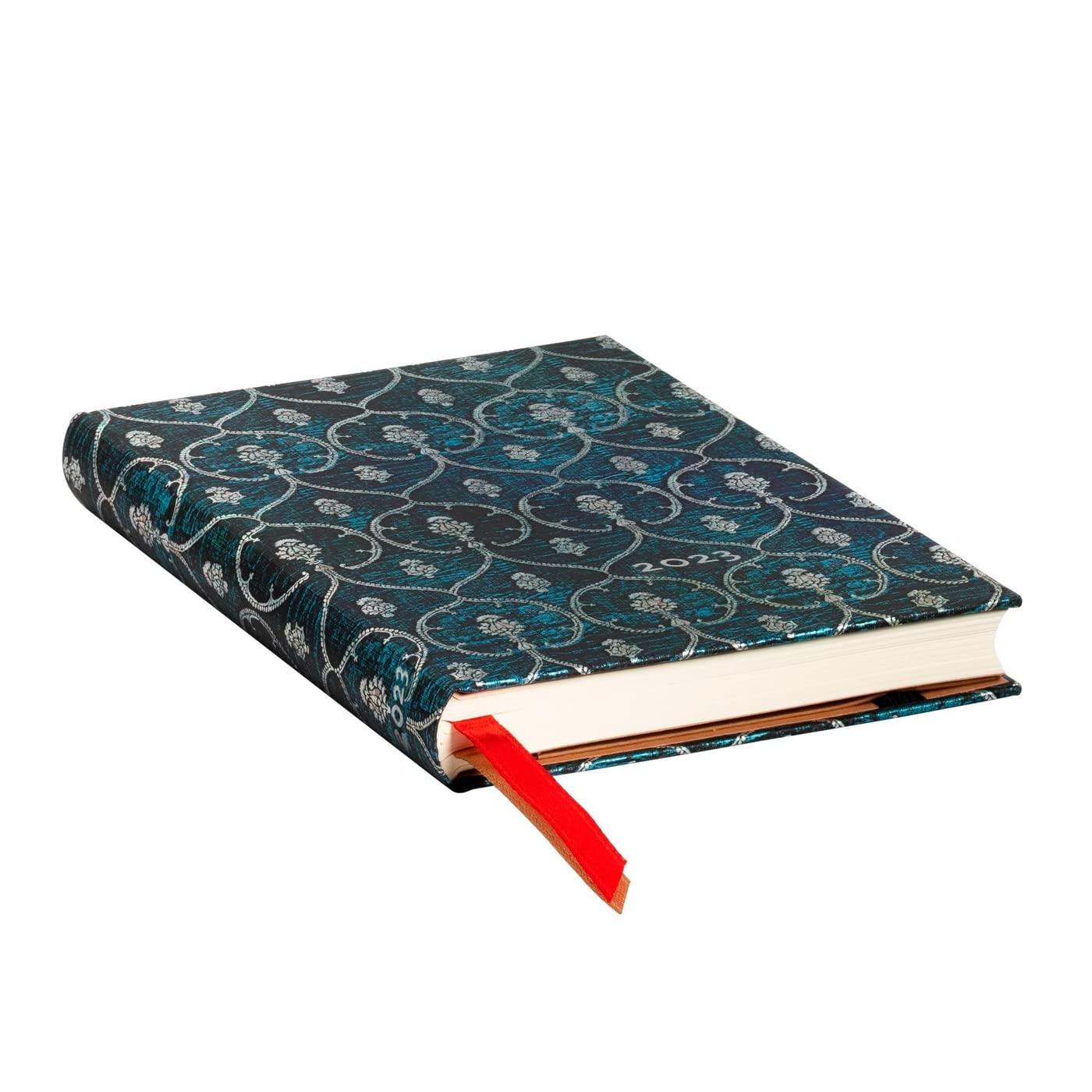 Paperblanks 12 Month Planners 2023 Blue Velvet | Horizontal | Mini (95 × 140 mm)