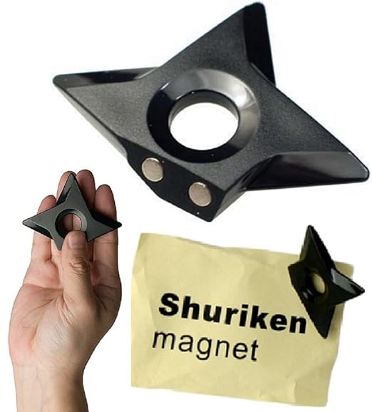 SPJ: Shuriken Ninja estrellas imanes para nevera nevera pizarra ...