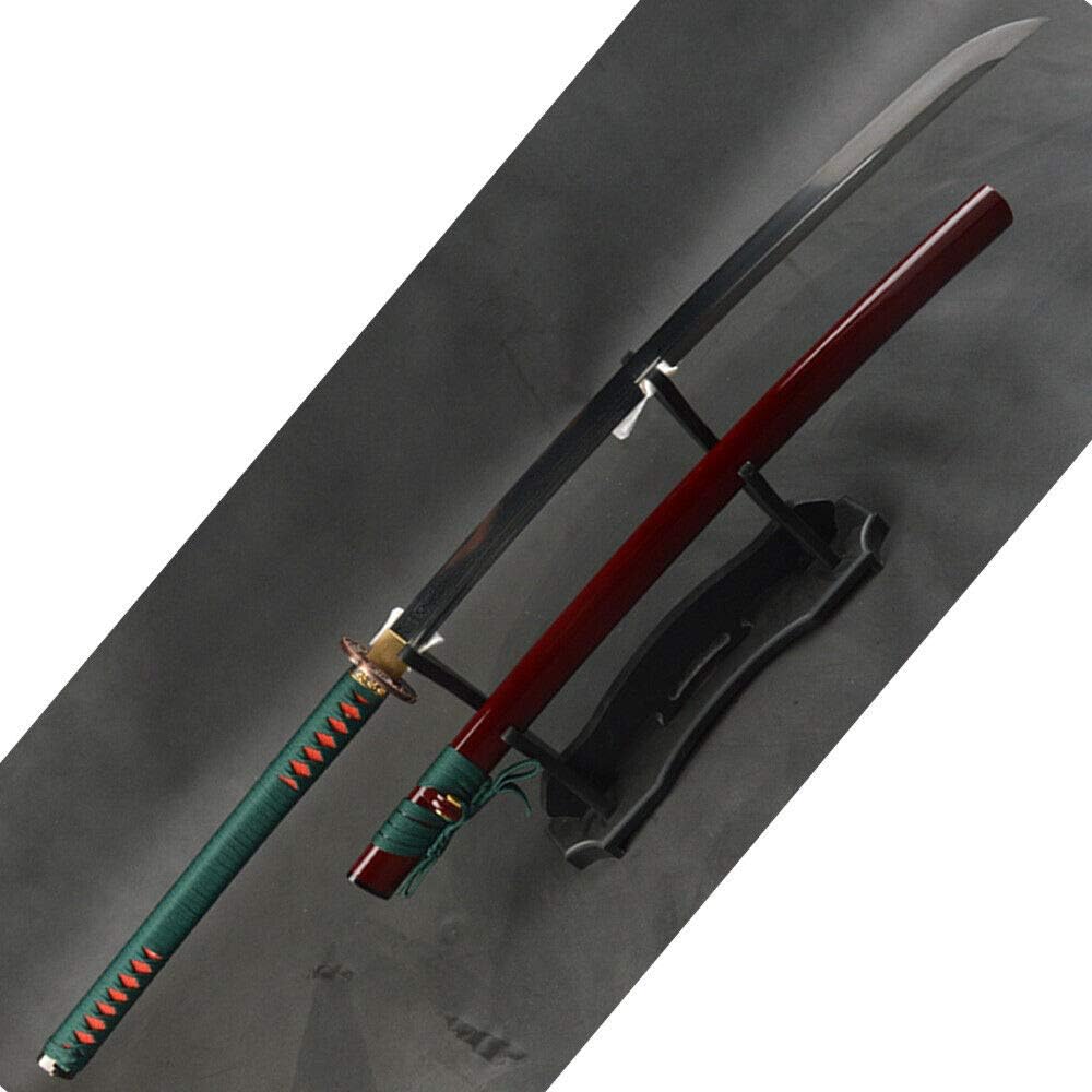 YL Sword Handmade Damascus Folded Steel Naginata Combat