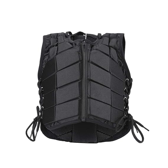 AYMEFY Rückenprotektor für Kinder,Sicherheitsweste Kinder Schutzweste Reitweste Reitsport Weste Rückenprotektor Kinder Komfor