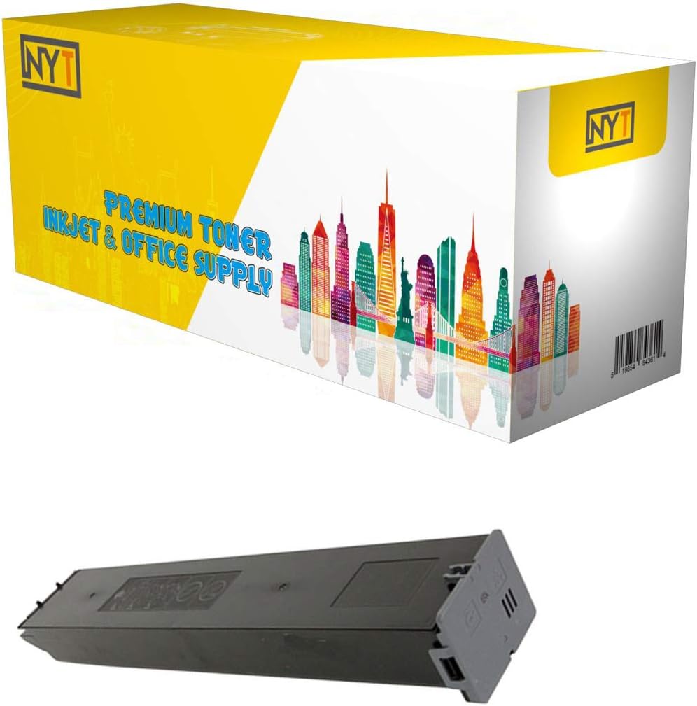 NYT New Compatible 1 Pack MX60NTBA Toner Cartridge for Sharp MX3050 3550 4050 5050 6050 - Black
