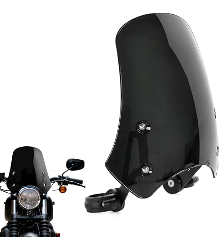 Amazon.com: Puig 21867F Windshield New Generation Sport Dark smoke
