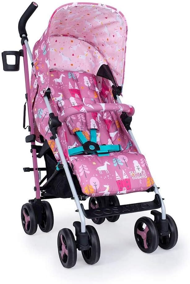 Cosatto Supa 3 Pushchair with Footmuff, Lightweight Stroller from Birth to 25Kg, Easy, Compact, Umbrella Fold - Image 3