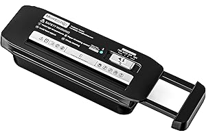 Membship Paper Shredder for Home and Office Use, 7 Sheet Strip Cut Small Paper Shredder Without Basket for Home Office, Porta