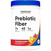 Nutricost Prebiotic Fiber Fruit Punch Flavored (1 Pound) - Vegan, Gluten-Free, GMO-Free