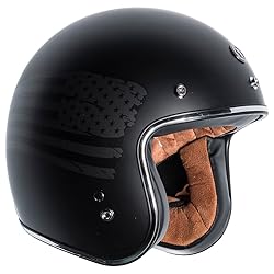 TORC T50 Route 66 3/4 Helmet with 'Black