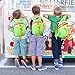 OFUN Dinosaur Backpack for Kids 2-5 Years, 12'' Toddler Boys Girls Backpack Preschool Essential, Dinosaur Toys Bag & Cute Cartoon Schoolbag