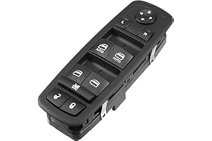 X AUTOHAUX 04602533AF Front Left Driver Side Car Power Window Switch for Dodge Journey R/T, SE, SXT 2009-2010 for Dodge Grand
