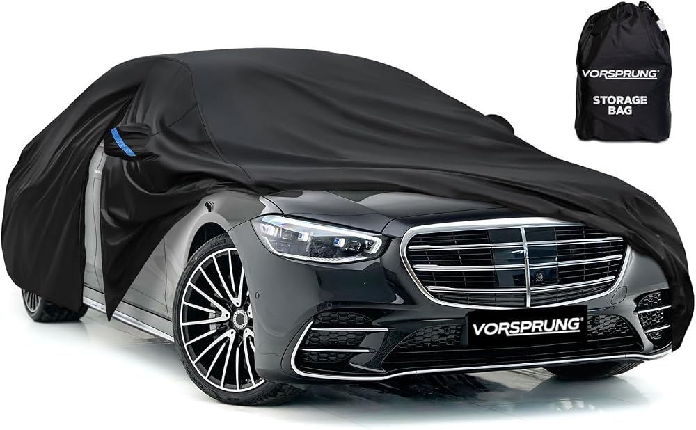 Vorsprung Universal Car Cover Driver Side Zip Waterproof All Weather 4 Sizes