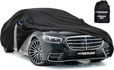 Vorsprung Universal Car Cover Driver Side Zip Waterproof All Weather 4 Sizes