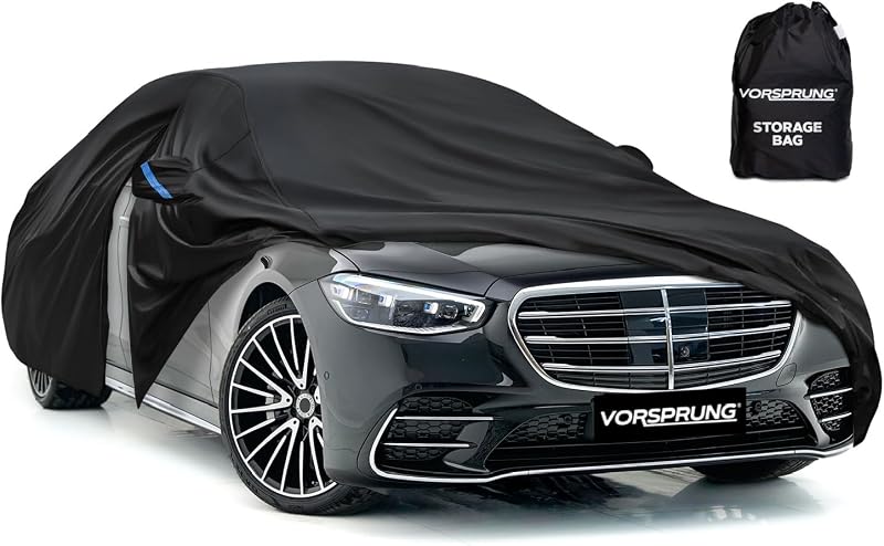 Vorsprung Universal Car Cover Driver Side Zip Waterproof All Weather 4 Sizes