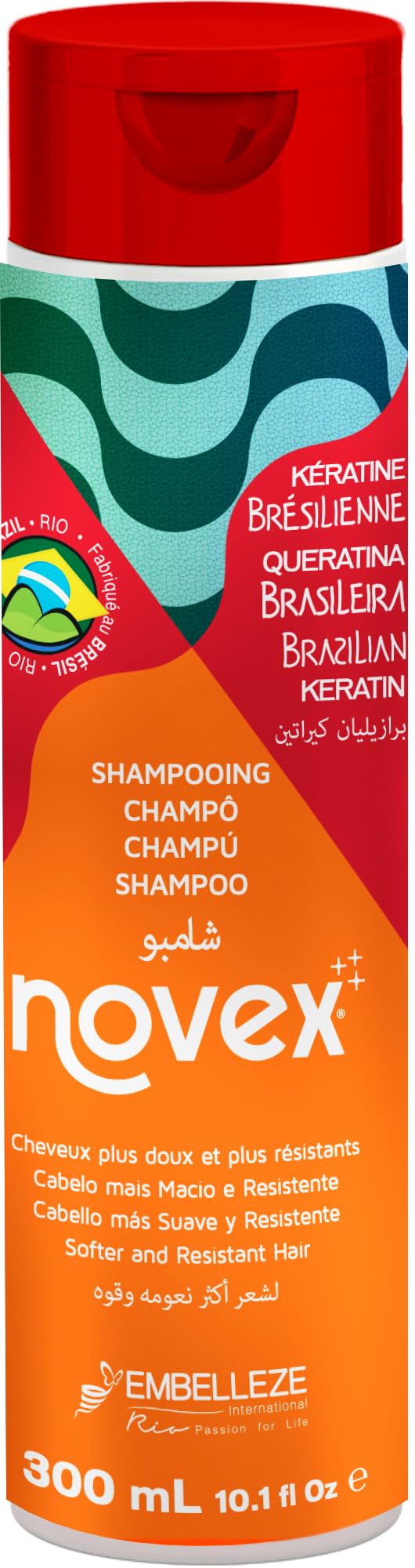 Novex Novex Brazilian Keratin Shampoo, 300 Milliliter