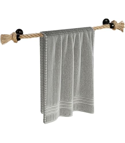 Lot De 2 Cordes Nautiques Pour Dérouleur Papier Toilette Ou Porte-serviette - Style Marin, Jute Naturelle - 50,8 Cm