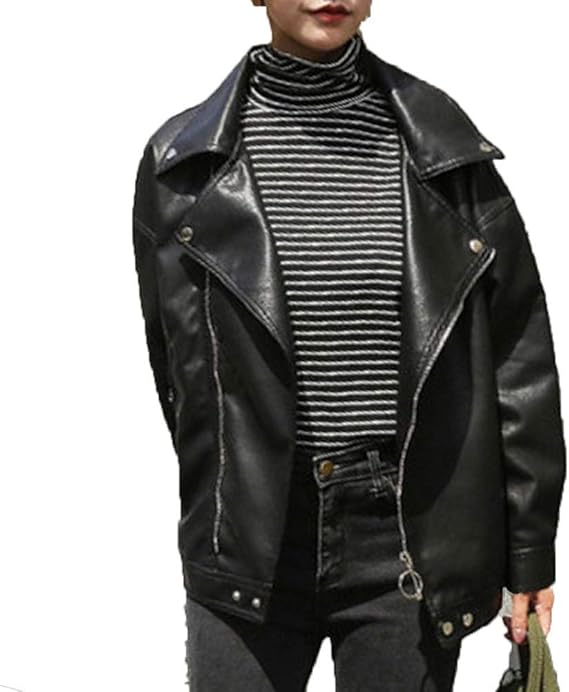 Amazon 美しいです ライダースジャケット レディース スプリングコート レザー ジャケット フェイクレザー アウター コート ジャケット 通販 Amazon 美しいです ライダースジャケット レディース スプリングコート レザー ジャケット フェイクレザー アウター コート ジャケット 通販