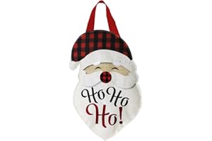 Briarwood Lane Santa Burlap Christmas Door Hanger