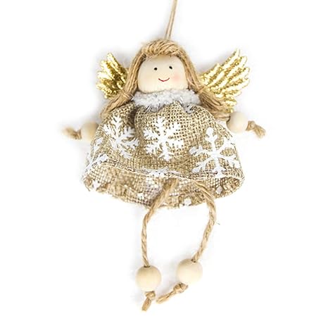 Amazon Com Doiber Mini Christmas Angel Santa Claus Snowman Doll