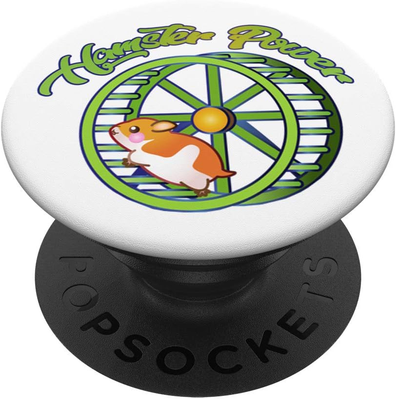 Hamster Power Cute Hamster Wheel Cartoon Gift For Pet