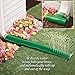 Collections Etc Deluxe D-Rain Away Rain Water Diverter, Green