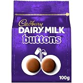 Cadbury Dairy Milk Giant Buttons Chocolate Bag 100g (Pack of 1)