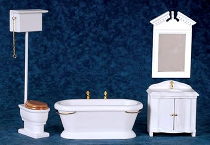 dollhouse bathroom set