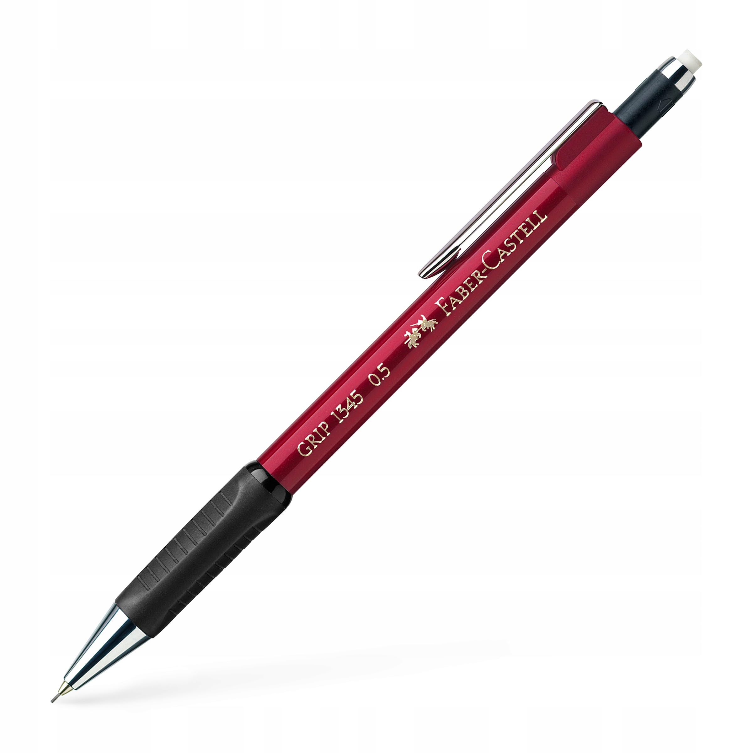 Faber-Castell Grip 1345 0.5mm Mechanical Pencil - Red