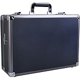 Zeikos ZE-HC36 Deluxe Medium Hard-Shell Protective Storage Case with Black Foam – 18 x 12 x 6.5 Inches Pelican Water and Dust