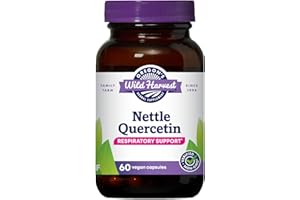 Oregon's Wild Harvest Nettle Quercetin Capsules, Non-GMO Organic Herbal Supplements, 60 Count