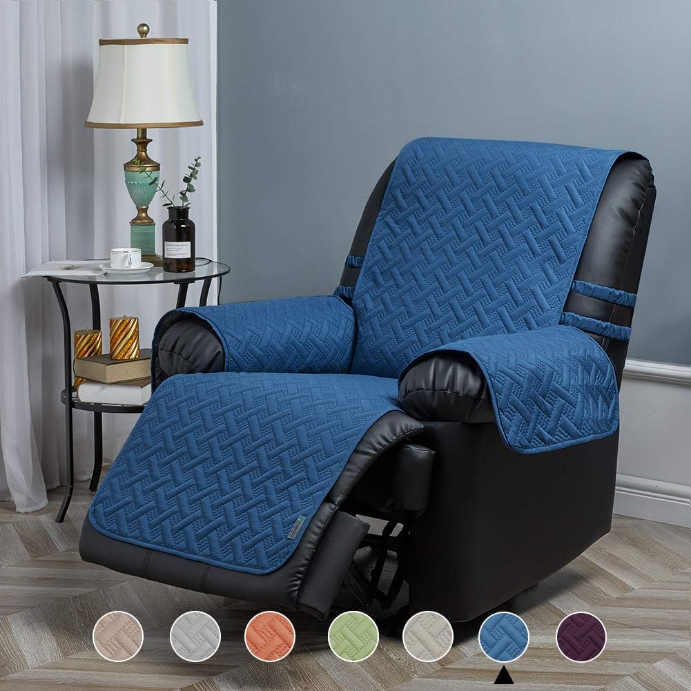 STONECREST Recliner Chair Cover Waterproof, Reversible Sofa