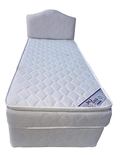 Deep Sleep Devan Bed With Headboard With Spring Pillow Top