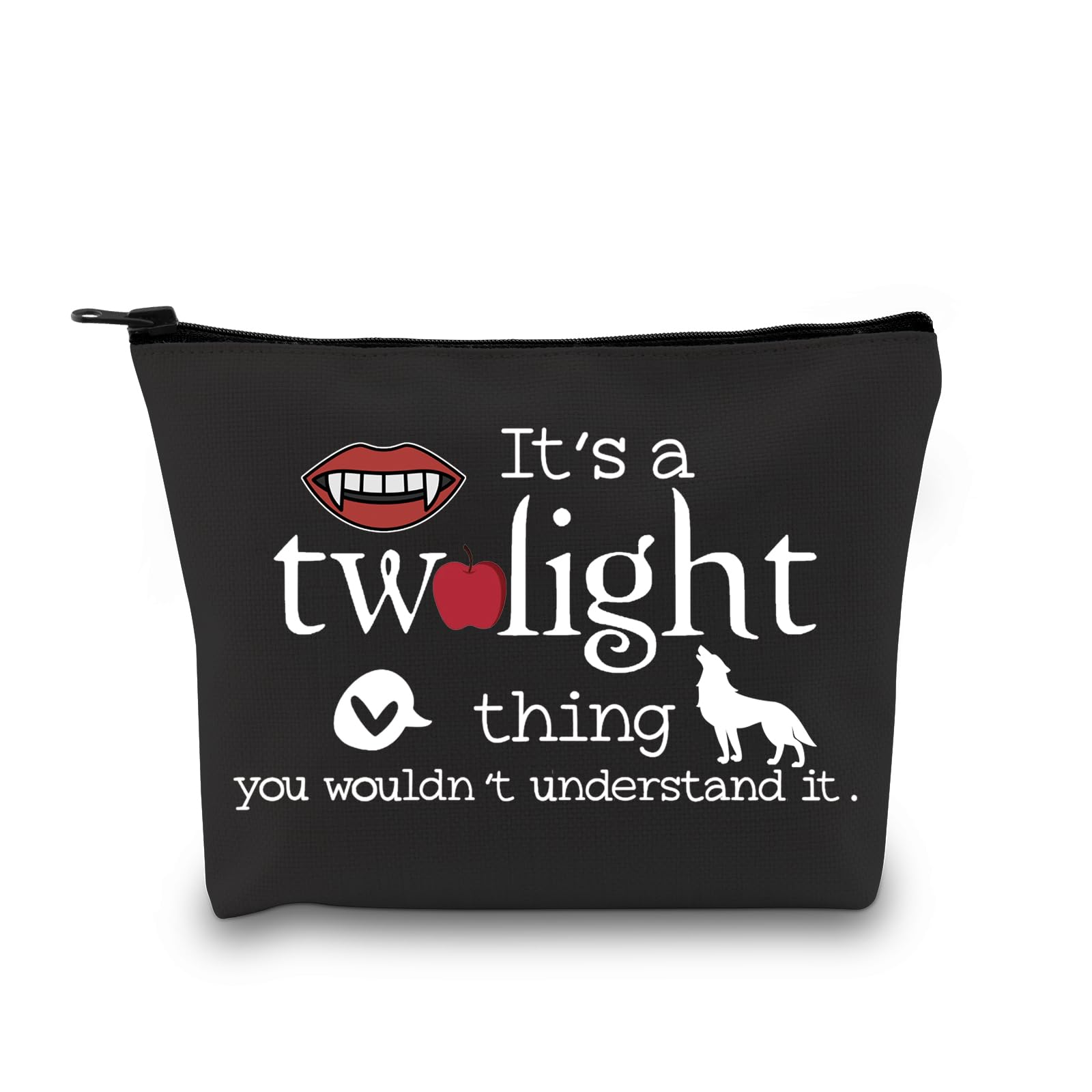 TV Show Inspired Gift It’s A Twil Thing You Wouldn’t Understand It Zipper Pouch Makeup Bag for Fans (Twil Thing Black EU)