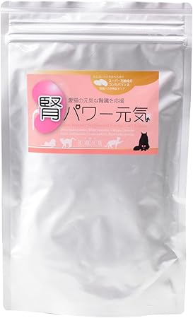 Amazon 猫用サプリメント 腎パワー元気 腎臓の健康維持に 0g グローリードッグ アース ビタミン サプリメント 通販
