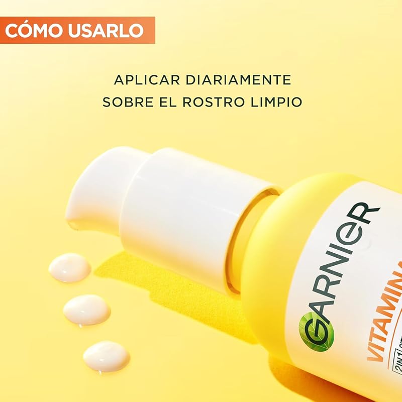 Sérum Facial Antimanchas 2 en 1 con 20% Vitamina C Y SFP25, 50ml