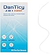 Super Floss Threaders, Dental Floss for Braces, Ultimate Floss Pre-Cut Strands,60 Count, Pack of 1