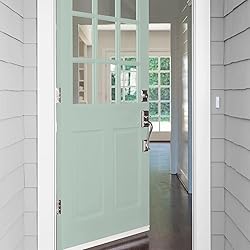 Glidden Exterior Paint + Primer: Teal/Aqua Exterior