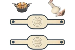 2 Pcs Rectangle Silicone Bread Sling Baking Mat with Long Handles Bread Baking Sheet Liner,Non-Stick & Easy Clean Reusable Si