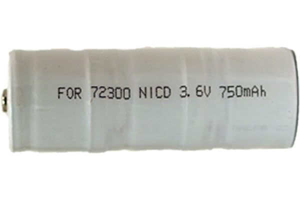 DUSLAN 72300 Replacement 2-Pack 3.5 Volt NiCd Medical Batteries for Welch Allyn Otoscope Handles