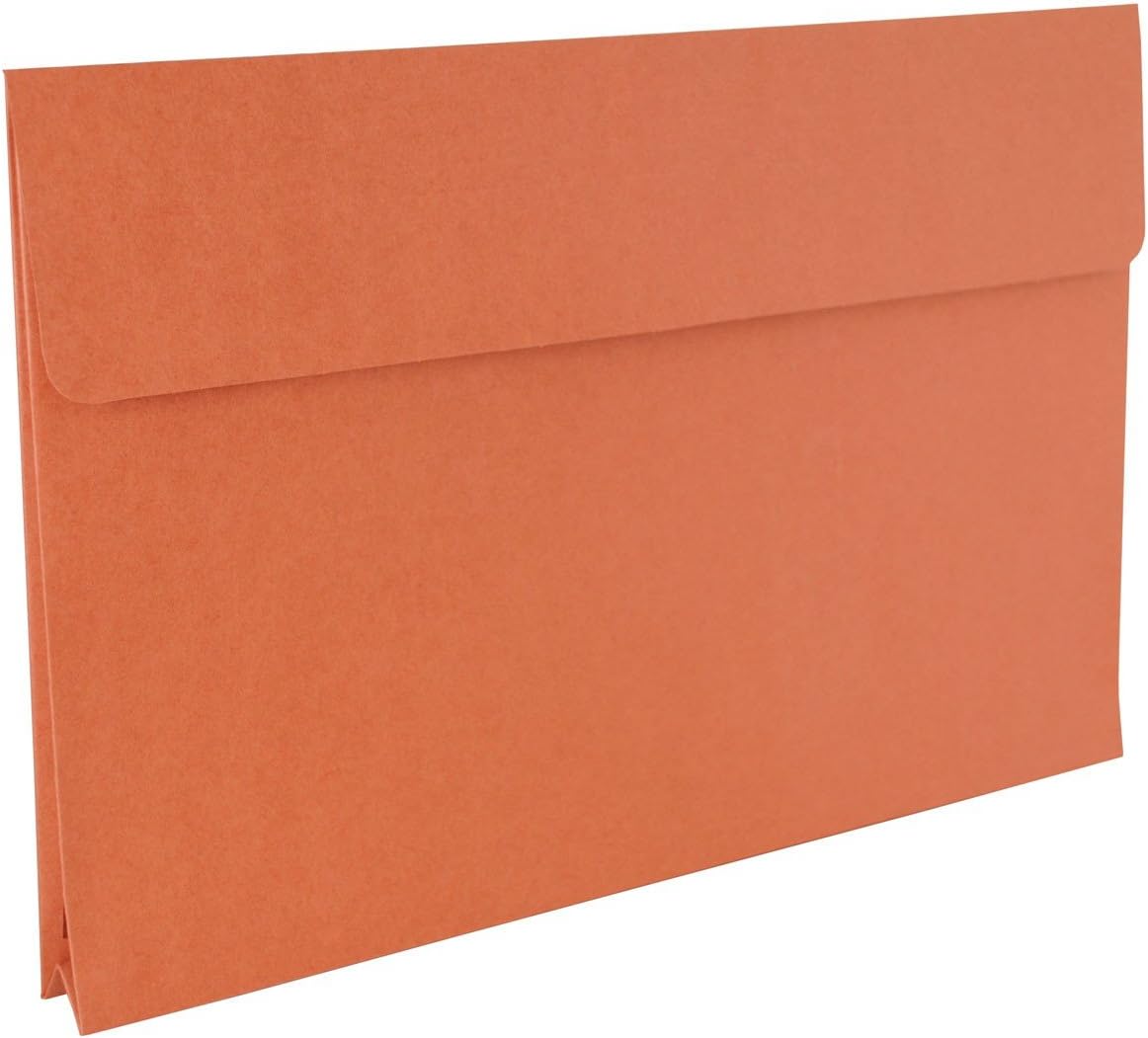 11x17 2Inch Expanding Filing Folder, Pack of 10, Red Rope (563064