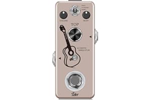 ISET Acoustic Simulator Guitar Effect Pedal For Electrical Guitar Bass True Bypass