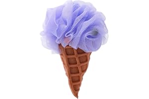 Bath Sponge Ice Cream Loofah Body Scrubber Shower Cleaning Loofahs Bathroom Men Women Bathing Accessories Bath Sponges for Sh