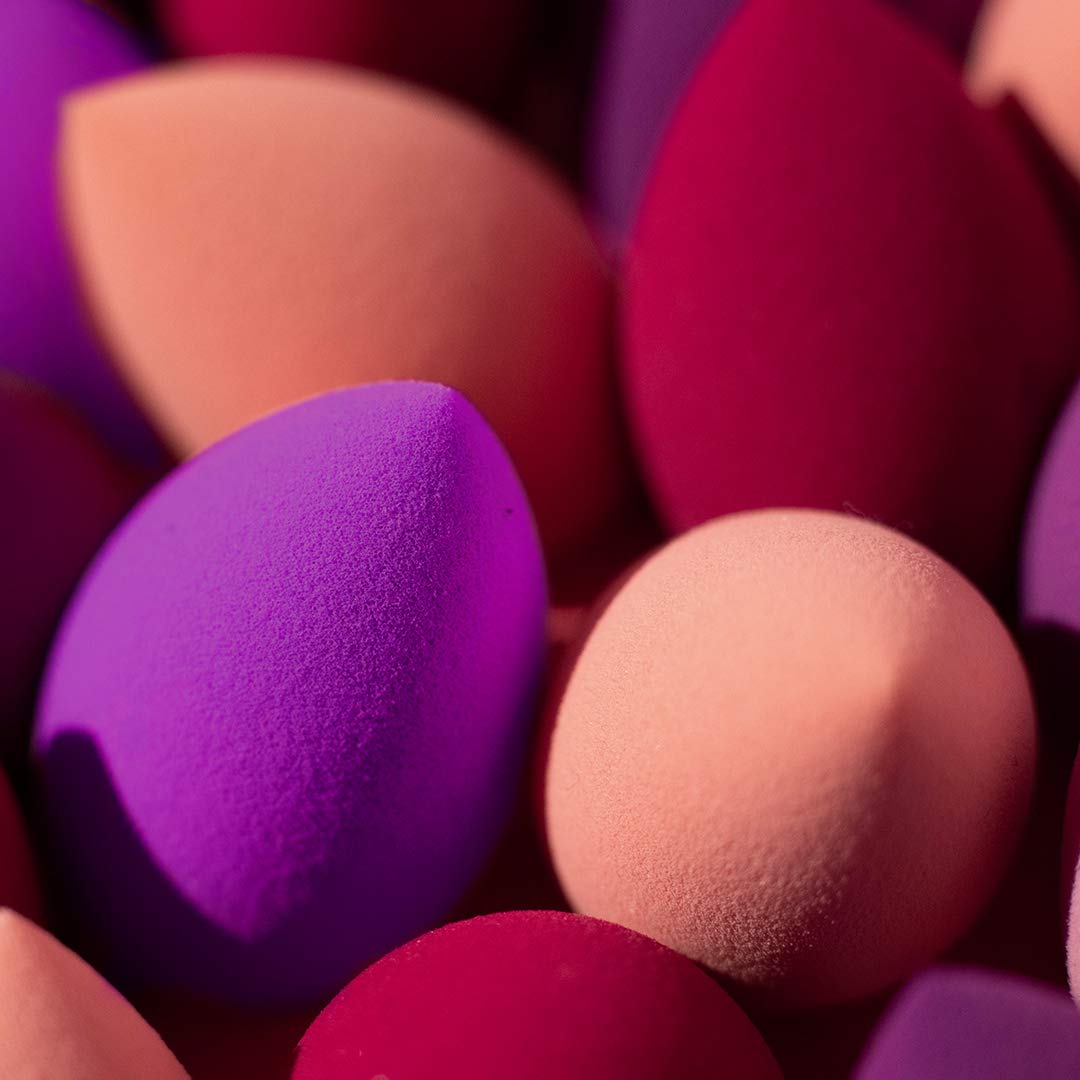 Real Techniques Mini Miracle Complexion Sponge Makeup Blender, Set of 4 Beauty Sponges: Beauty