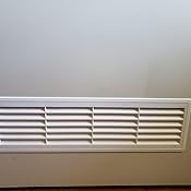 Bathroom Door Air Vent Grille 455mm x 135mm / 18" x 5.3 inch Two Sided ...