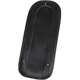YDLMT Motorcycle Black Rear Fender Solo Bib Seat Fit for Harley Softail Heritage Classic Springer Deluxe FLSTC FLSTS FLST FLSTN FLSTSI (PU Leather)