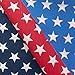 The Fabric Exchange Stars Print Poly Cotton 60 Inch Fabric by The Yard (Navy Blue)