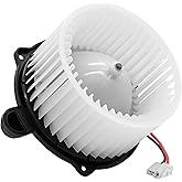 SCHNORKEL Front Heater Blower Motor Assembly Air Conditioning AC Blower | Motor Fan Fit for Kia Amanti 07-09 2007 2008 2009 Cadenza Forte 14-18 Optima 12-18 Azera 11-17 w/Wheel w/Impeller# 971123F100