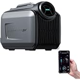 Cybertake Portable Camping Air Conditioner, 5100 BTU Cooling and 6100 BTU Heating, AC and DC Compatible, 8 Hours on 1kWh, Ideal for Tent, Camping, RV, Boat and Fishing