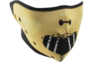 ZANheadgear WNFM038H Neoprene Half Face Mask, Hannibal
