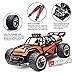 Remote Control Car,High Speed Off Road Monster RC Truck - 1/16 Scale 2WD 2.4Ghz Radio Controlled Electric Truggy - Best Christmas Gift for Kids and Adults(Orange)