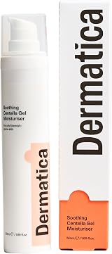 Dermatica Centella Gel Moisturiser 50ml Lightweight Oil Free Fragrance Free view 1