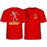 Powell Peralta Skateboard Skeleton '3' T-Shirts