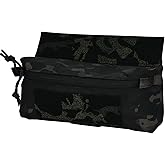 tactifans Dangler Pouch Mini Drop Pouch Sack Pouch Abdominal Fanny Pack with Hook and Loop YKK Zipper Tourniquet Holder for Vest Chest Rig (BCP)